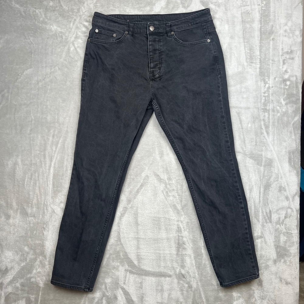 Ksubi Faded Black Slim Tapered Jeans Mens 33x29 - Picture 4 of 13